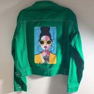 Starbucks inspired jacket